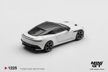 * PRE ORDER * MINI GT #1225 1/64 Aston Martin DBS Stratus White (RHD)
