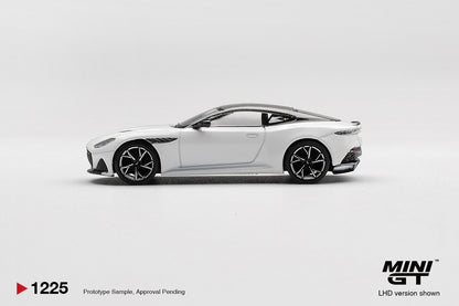 * PRE ORDER * MINI GT #1225 1/64 Aston Martin DBS Stratus White (RHD)