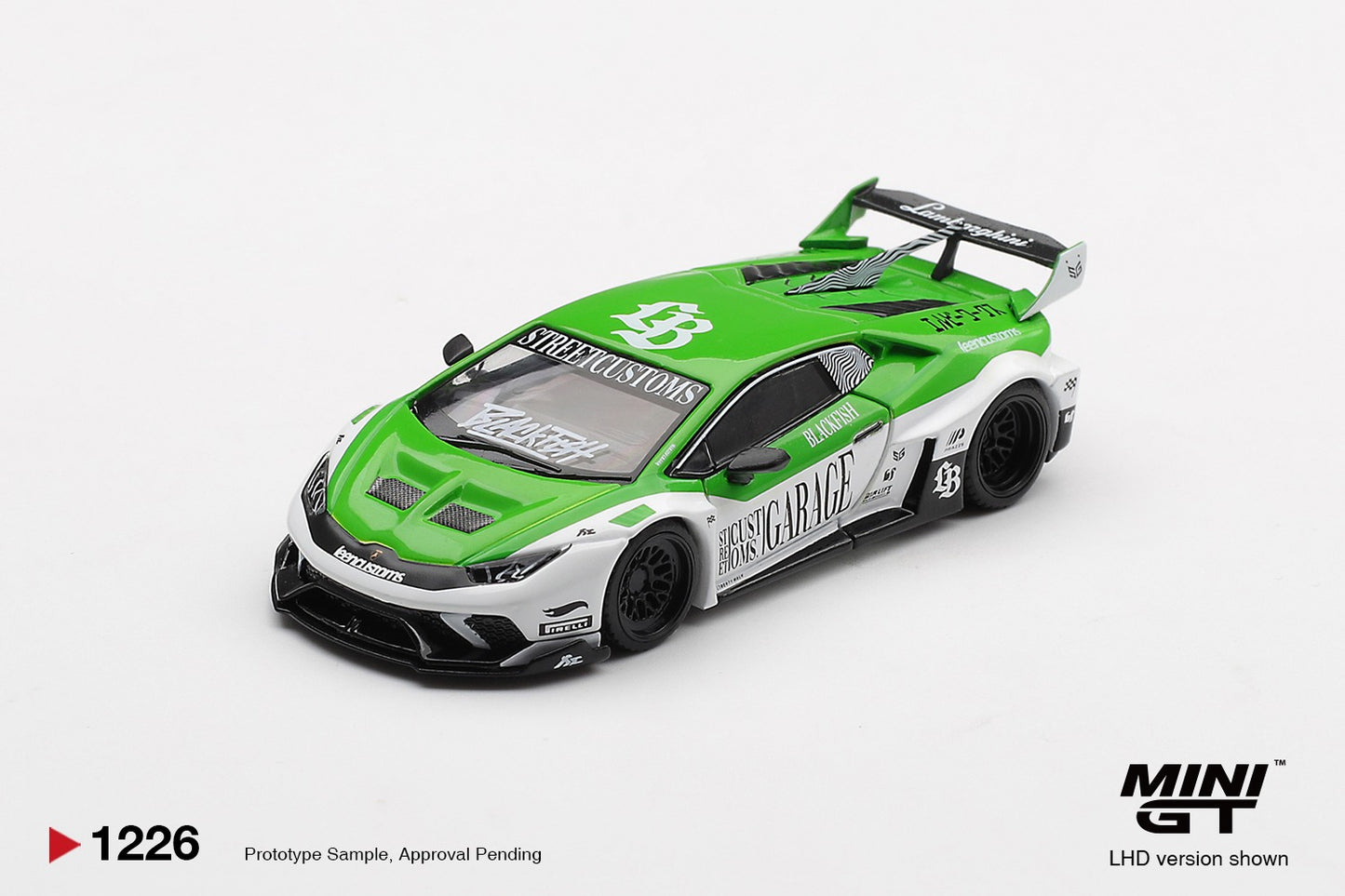 * PRE ORDER * MINI GT #1226 1/64 LB★WORKS Lamborghini Huracán GT STREET CUSTOMS (LHD)