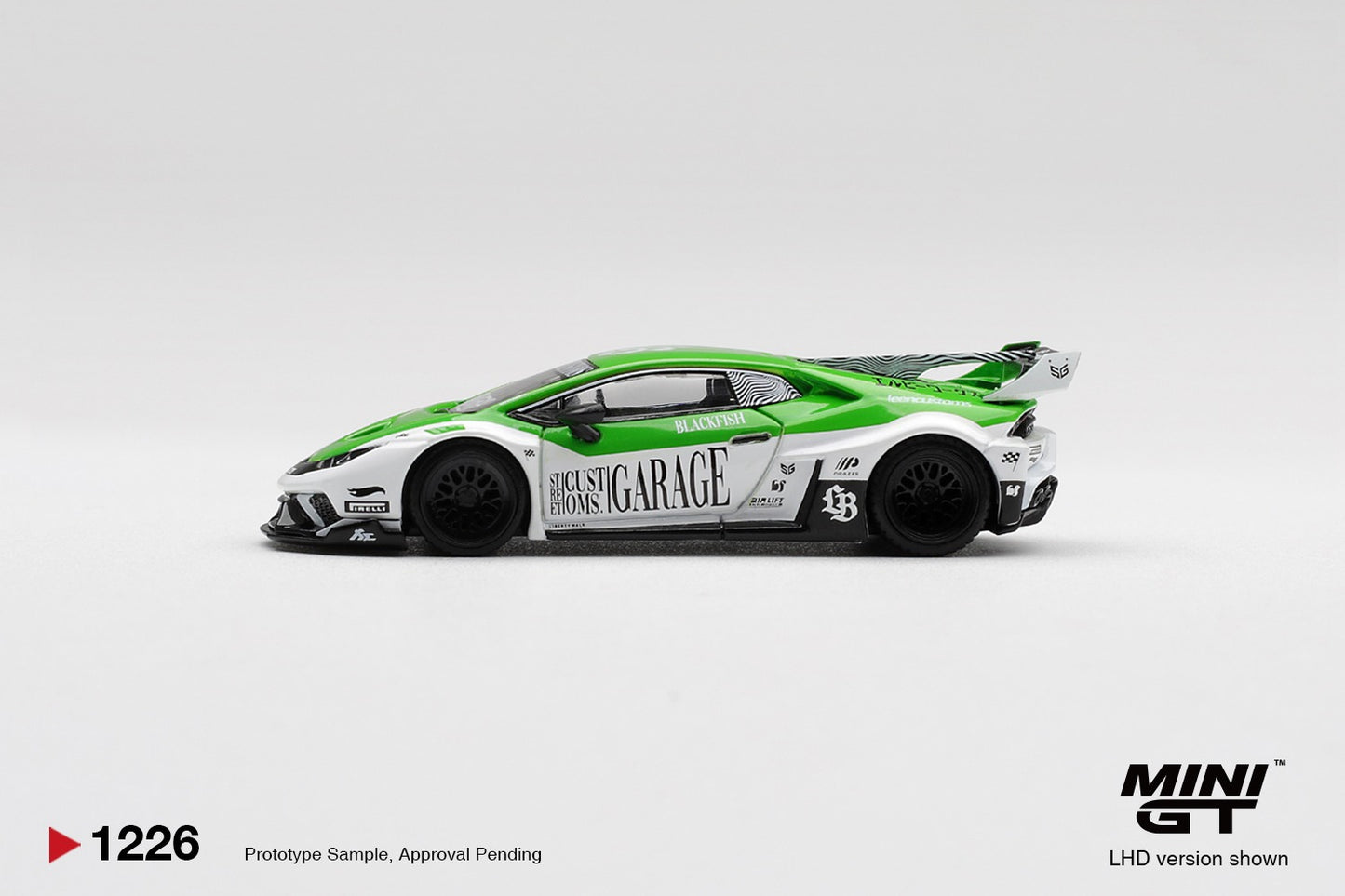 * PRE ORDER * MINI GT #1226 1/64 LB★WORKS Lamborghini Huracán GT STREET CUSTOMS (LHD)