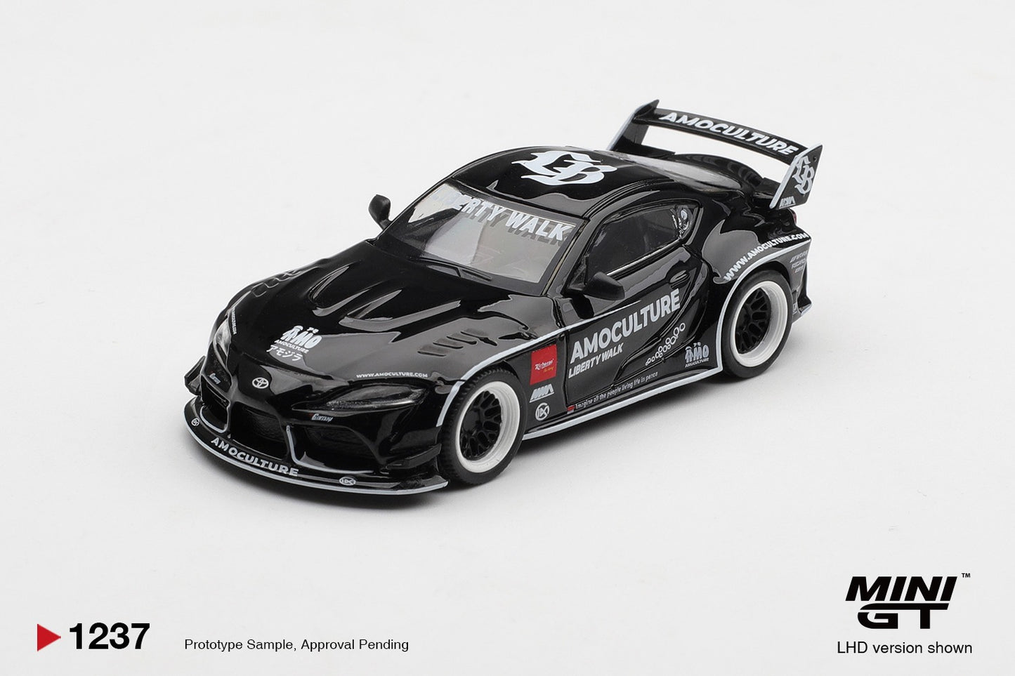 * PRE ORDER * MINI GT #1237 1/64 Toyota GR Supra LB★WORKS AMOCULTURE (RHD)