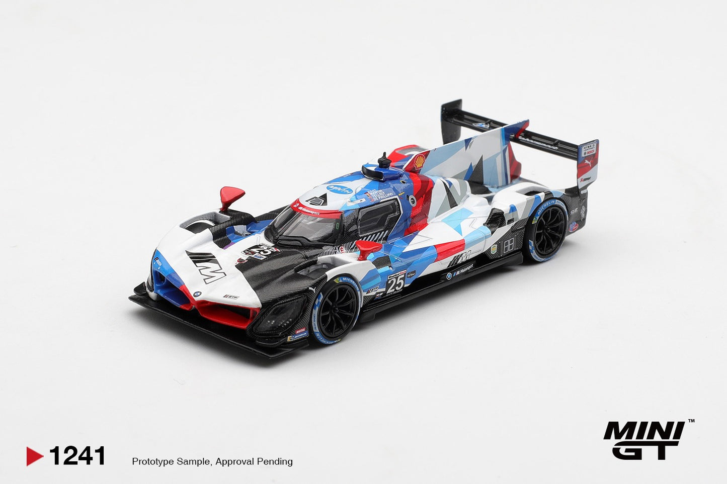 * PRE ORDER * MINI GT #1241 1/64 BMW M Hybrid V8 GTP #25 BMW M Team RLL 2024 IMSA Daytona 24 Hrs