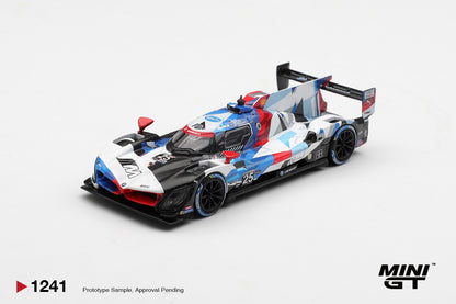 * PRE ORDER * MINI GT #1241 1/64 BMW M Hybrid V8 GTP #25 BMW M Team RLL 2024 IMSA Daytona 24 Hrs