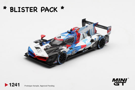 * PRE ORDER * MINI GT #1241 1/64 BMW M Hybrid V8 GTP #25 BMW M Team RLL 2024 IMSA Daytona 24 Hrs * BLISTER PACK *