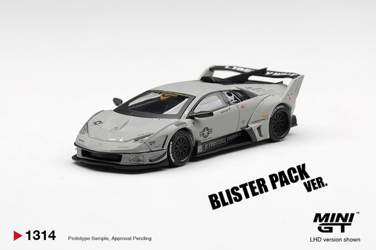 * PRE ORDER * MINI GT #1314 1/64 Lamborghini LB-Silhouette WORKS MURCIELAGO GT Evo Fighter (LHD) * BLISTER PACK *