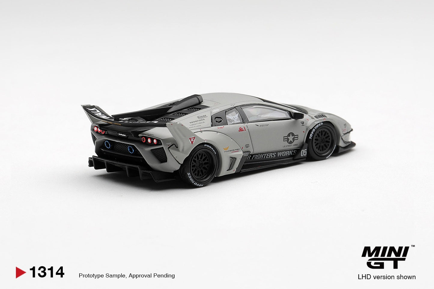 * PRE ORDER * MINI GT #1314 1/64 Lamborghini LB-Silhouette WORKS MURCIELAGO GT Evo Fighter (LHD)