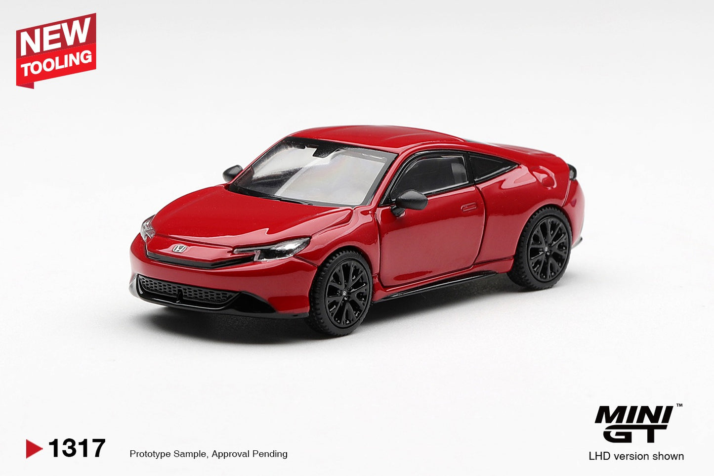 * PRE ORDER * MINI GT #1317 1/64 Honda Prelude Rallye Red (RHD)
