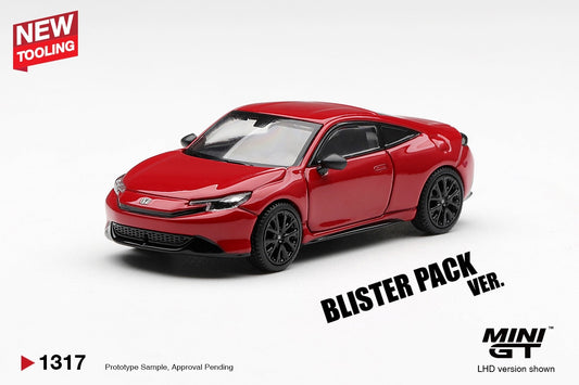 * PRE ORDER * MINI GT #1317 1/64 Honda Prelude Rallye Red (RHD) * BLISTER PACK *
