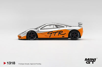 * PRE ORDER * MINI GT #1318 1/64 McLaren F1 GTR 1995 Presentation (LHD)