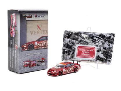 TARMAC WORKS 1/64 Vertex Ridge TE3005 Soarer with Tarmac Cards - GLOBAL64