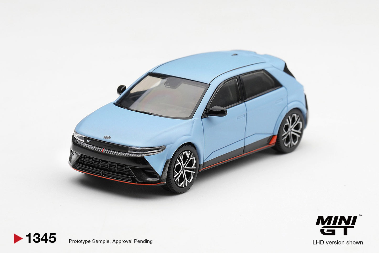 * PRE ORDER * MINI GT #1345 1/64 Hyundai Ioniq 5 N Performance Blue Matt (LHD)