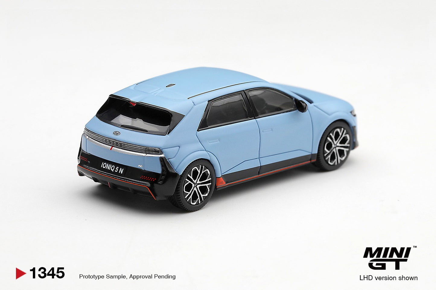 * PRE ORDER * MINI GT #1345 1/64 Hyundai Ioniq 5 N Performance Blue Matt (LHD)