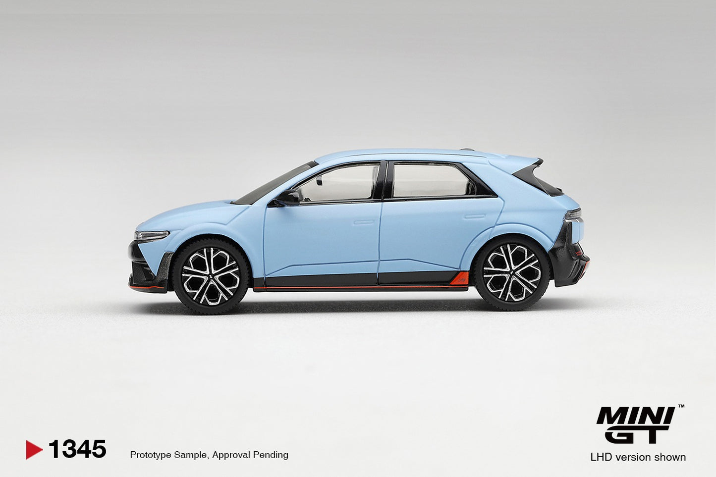 * PRE ORDER * MINI GT #1345 1/64 Hyundai Ioniq 5 N Performance Blue Matt (LHD)