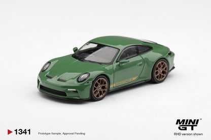 * PRE ORDER * MINI GT #1341 1/64 Porsche 911 (992) GT3 Touring Auratium Green (RHD)