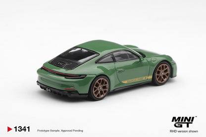 * PRE ORDER * MINI GT #1341 1/64 Porsche 911 (992) GT3 Touring Auratium Green (RHD)