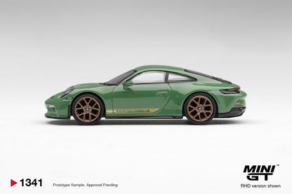 * PRE ORDER * MINI GT #1341 1/64 Porsche 911 (992) GT3 Touring Auratium Green (RHD)