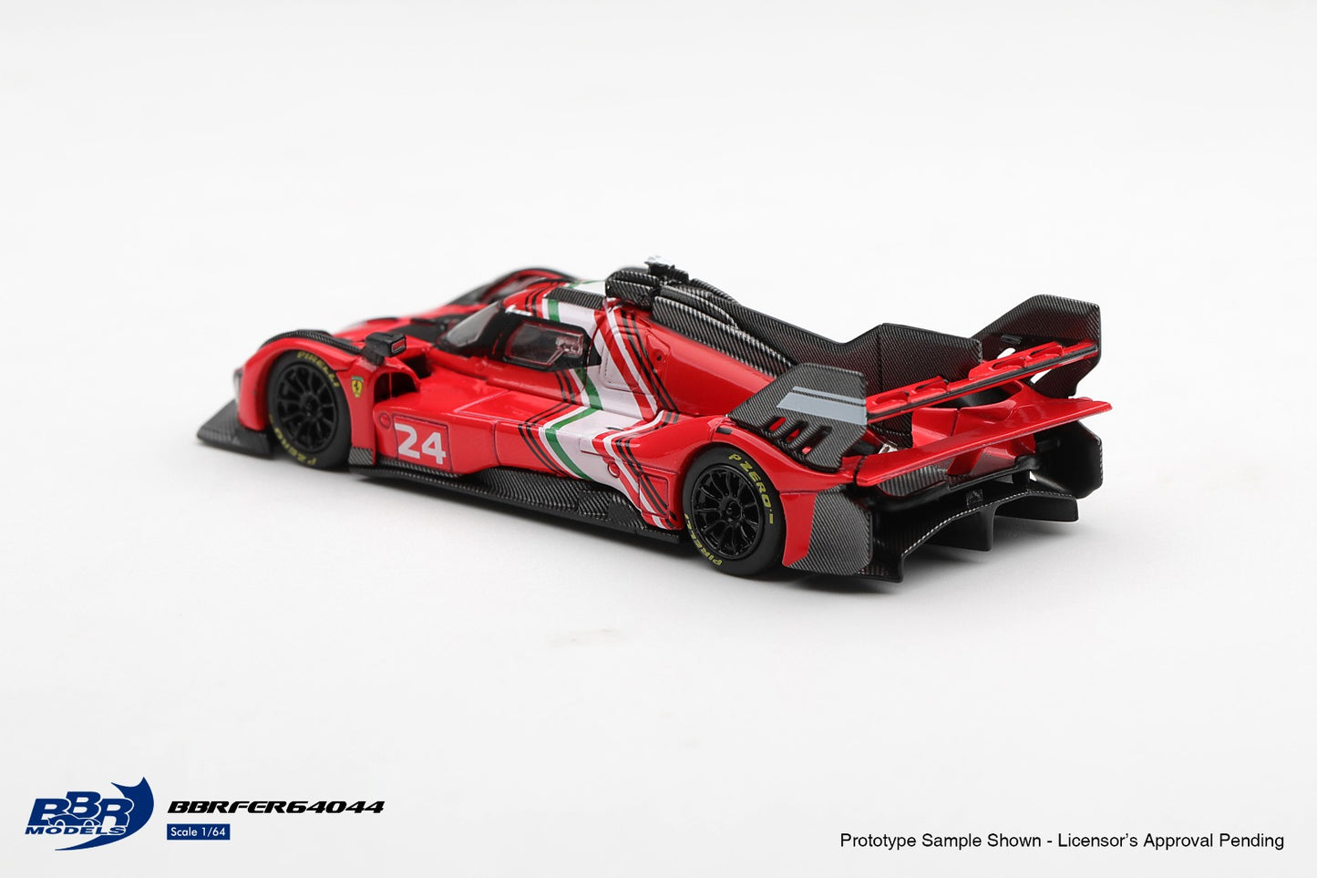 * PRE ORDER * BBR 1/64 Ferrari 499P Modificata Rosso Corsa BBRFER64044