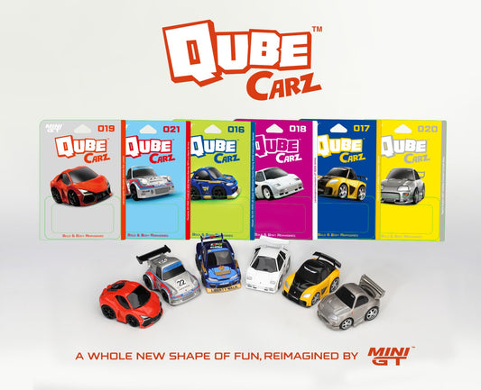 * PRE ORDER * MINI GT X QUBE CARZ SERIES 4 * FULL SET *