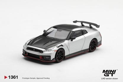 * PRE ORDER * MINI GT #1361 1/64 Nissan GT-R NISMO 2024 Silver (RHD)