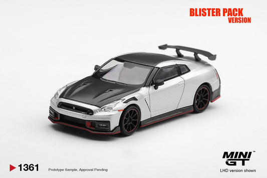 * PRE ORDER * MINI GT #1361 1/64 Nissan GT-R NISMO 2024 Silver (RHD) * BLISTER PACK *