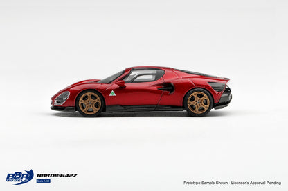 * PRE ORDER * BBR Models 1/64 Alfa Romeo 33 Stradale Rosso Villa d'Este BBRDIE6427