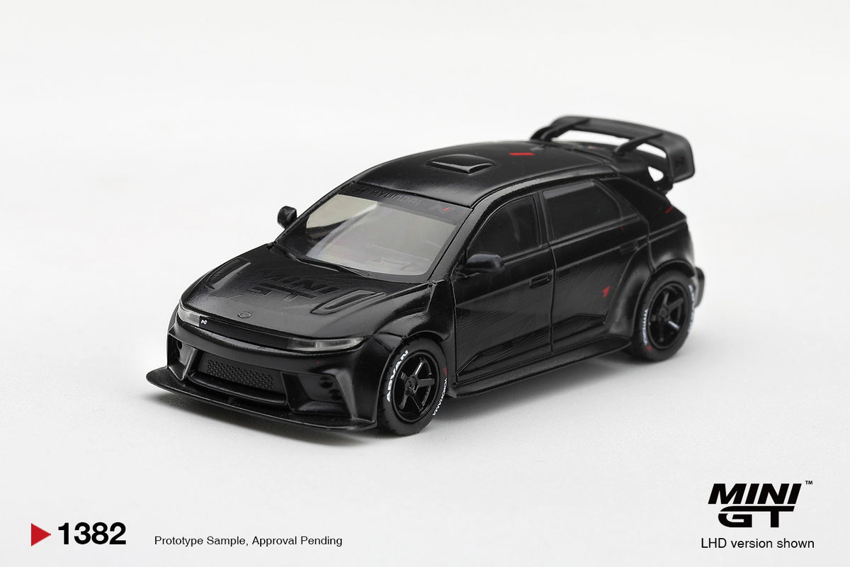 * PRE ORDER * MINI GT #1382 1/64 Hyundai Ioniq 5N RS-01T Stealth (LHD)