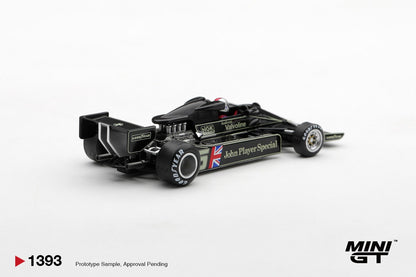 * PRE ORDER * MINI GT #1393 1/64 Lotus 78 #5 Mario Andretti 1977 US GP West Winner