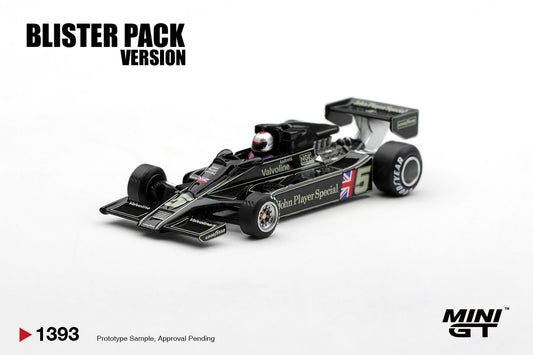 * PRE ORDER * MINI GT #1393 1/64 Lotus 78 #5 Mario Andretti 1977 US GP West Winner * BLISTER PACK *