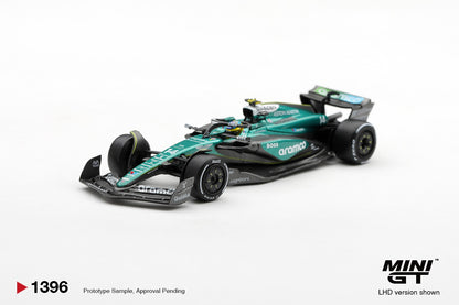 * PRE ORDER * MINI GT #1396 1/64 Aston Martin AMR24 #14 Fernando Alonso 2024 F1 2024 Las Vegas GP