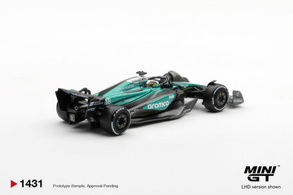 * PRE ORDER * MINI GT #1431 1/64 Aston Martin AMR24 #18 Lance Stroll 2024 F1 2024 Las Vegas GP