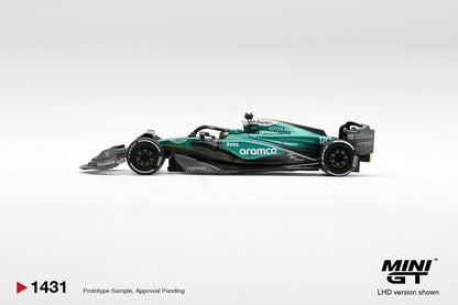 * PRE ORDER * MINI GT #1431 1/64 Aston Martin AMR24 #18 Lance Stroll 2024 F1 2024 Las Vegas GP