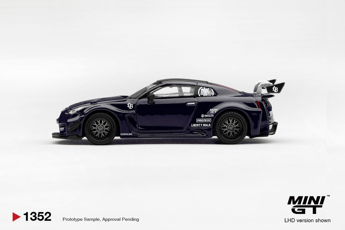 * PRE ORDER * MINI GT #1352 1/64 LB-Silhouette WORKS GT NISSAN 35GT-RR Ver.2 INOZETEK Edition (LHD)