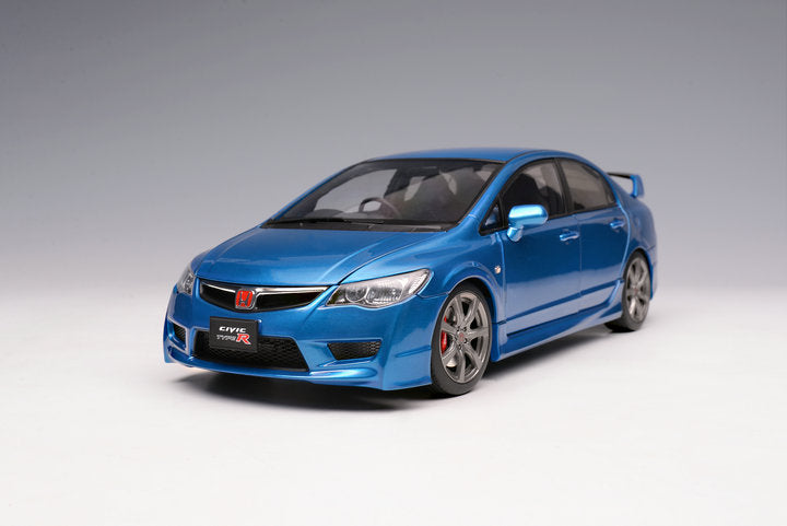 Motorhelix 1/18 Honda Civic Type R (FD2) 2007 Early Version Vivid Pearl Blue