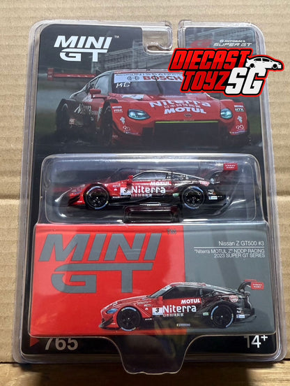 MINI GT #765  "Nissan Z GT500 #3 ""Niterra MOTUL Z""  NDDP RACING 2023 SUPER GT SERIES   / SUPER GT