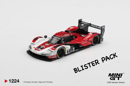 * PRE ORDER * MINI GT #1224 1/64 Porsche 963 #7 Porsche Penske Motorsport  2025 IMSA Daytona 24 Hrs Winner (LHD) * BLISTER PACK *
