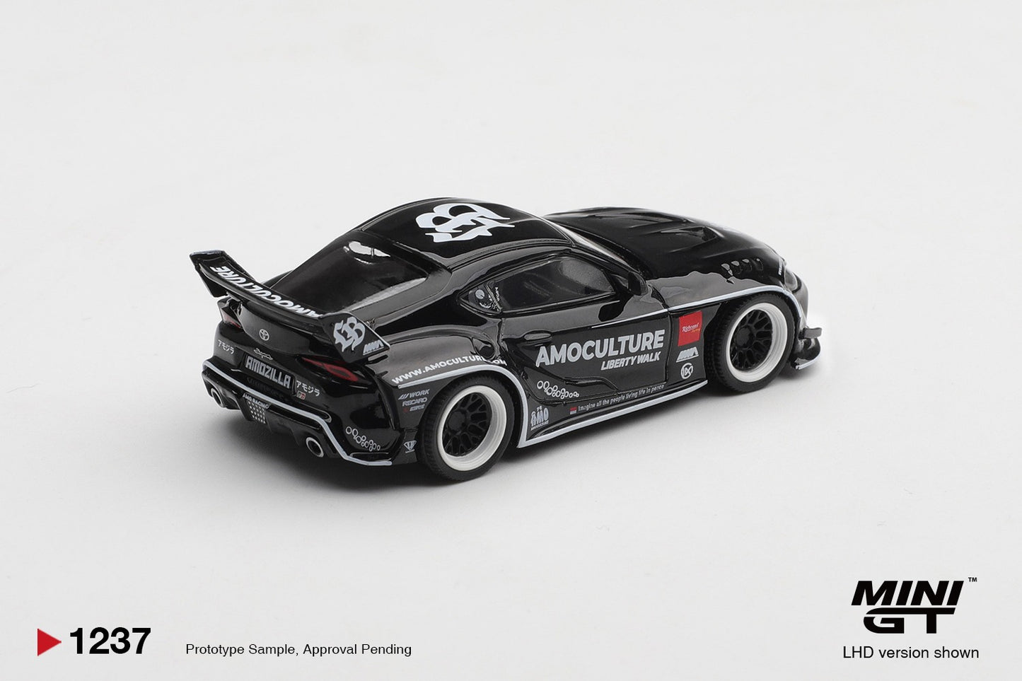 * PRE ORDER * MINI GT #1237 1/64 Toyota GR Supra LB★WORKS AMOCULTURE (RHD)