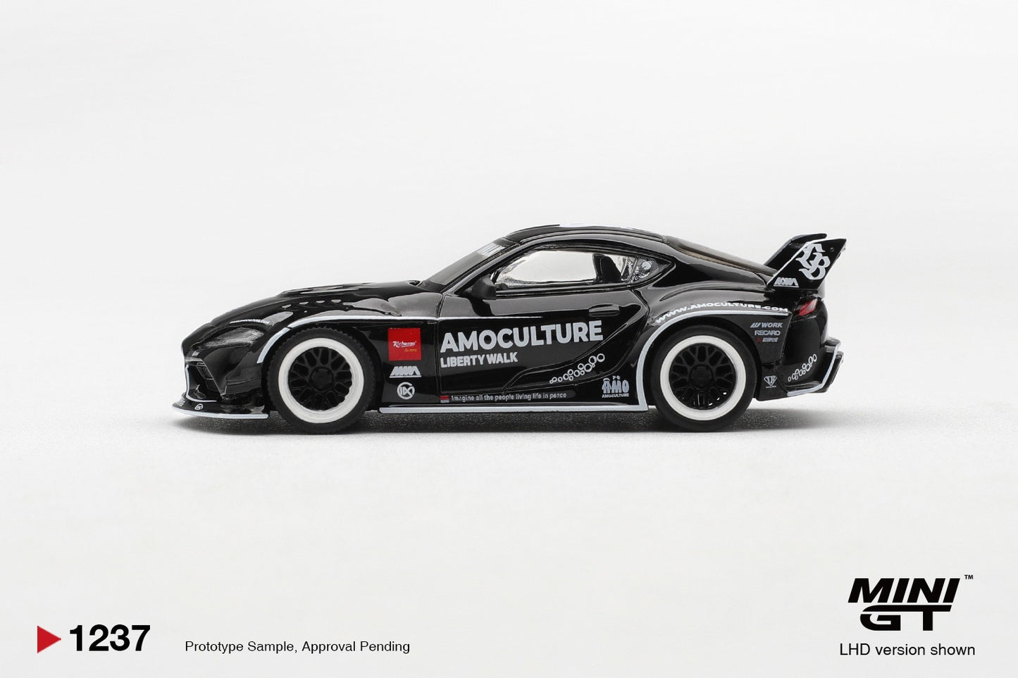 * PRE ORDER * MINI GT #1237 1/64 Toyota GR Supra LB★WORKS AMOCULTURE (RHD)