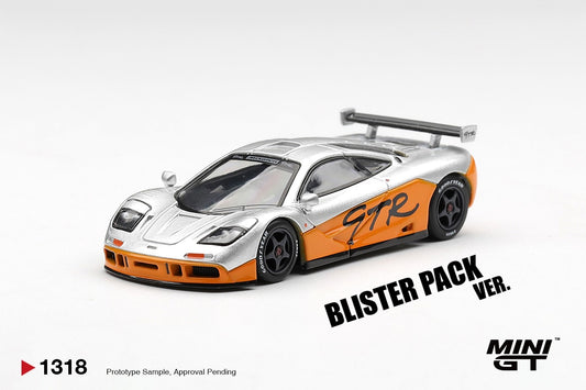 * PRE ORDER * MINI GT #1318 1/64 McLaren F1 GTR 1995 Presentation (LHD) * BLISTER PACK *