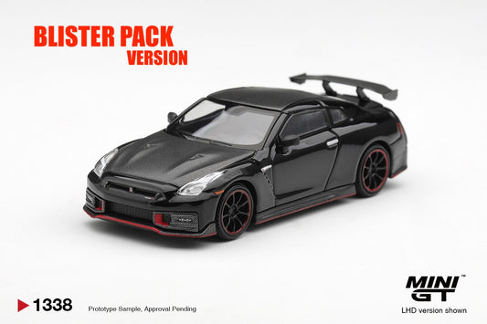 * PRE ORDER * MINI GT #1338 1/64 Nissan GT-R Nismo 2024 Black * BLISTER PACK *