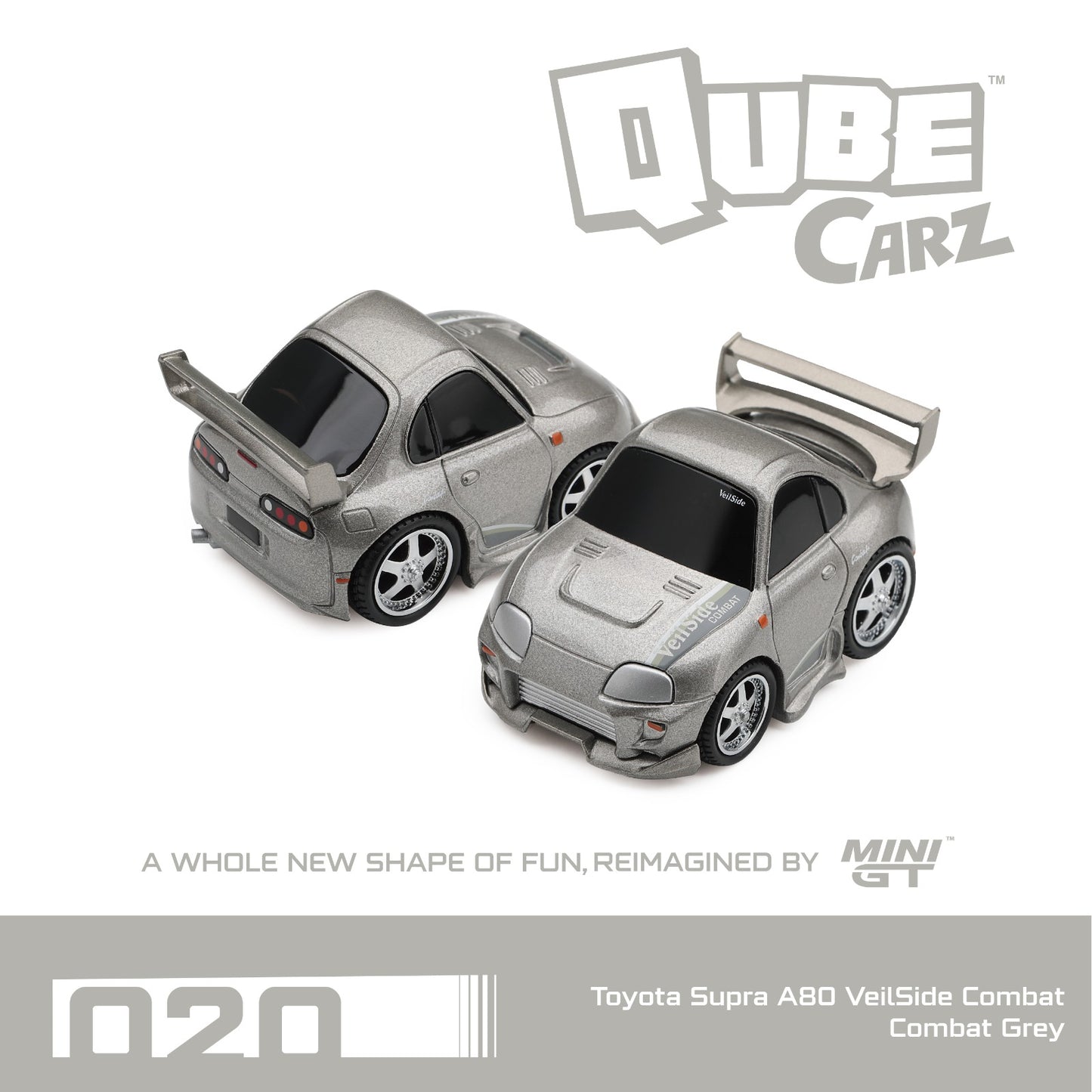 * PRE ORDER * MINI GT X QUBE CARZ SERIES 4 * FULL SET *