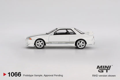MINI GT #1066 1/64 Nissan Skyline GT-R (R32) VeilSide Combat C-I White (RHD) * BLISTER PACK *
