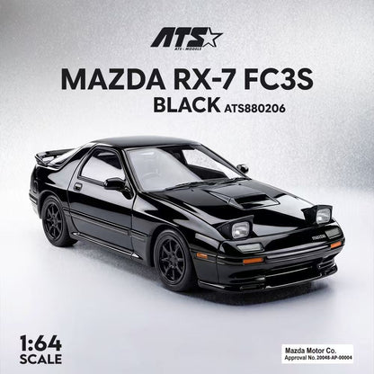 ATS 1/64 Mazda RX-7 FC3S BLACK - ATS880206