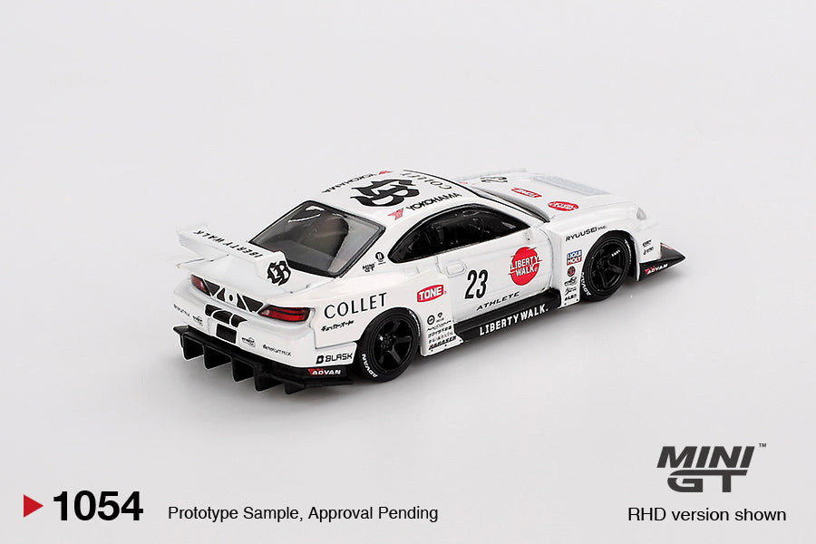 MINI GT #1054 1/64 Nissan LB-Super Silhouette S15 SILVIA ATHLETE (RHD) - BLISTER PACK