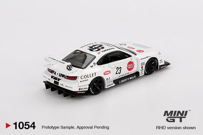 MINI GT #1054 1/64 Nissan LB-Super Silhouette S15 SILVIA ATHLETE (RHD) - BLISTER PACK