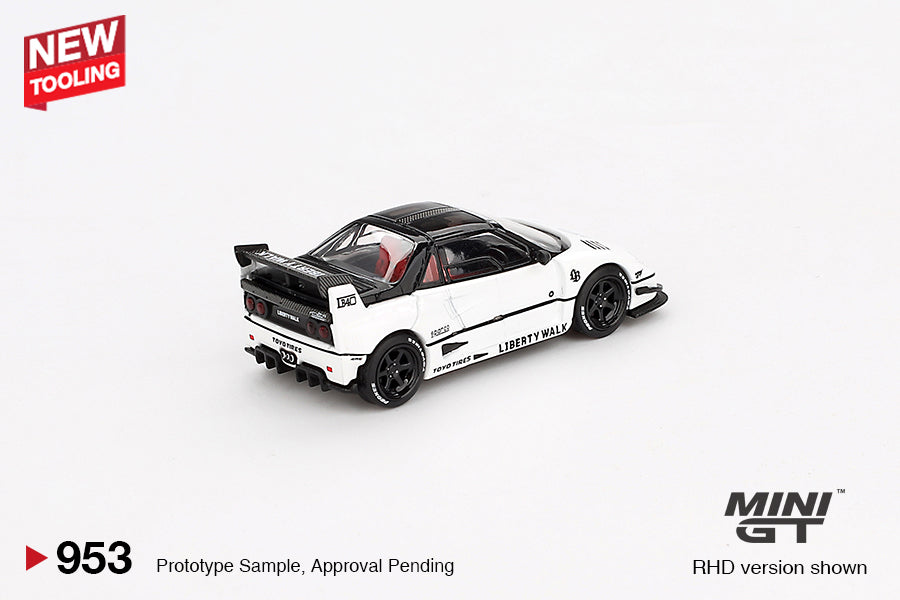 MINI GT #953 1/64 Mazda AZ-1 Liberty Walk LB40 White 2024 Tokyo Auto Salon - BLISTER PACK