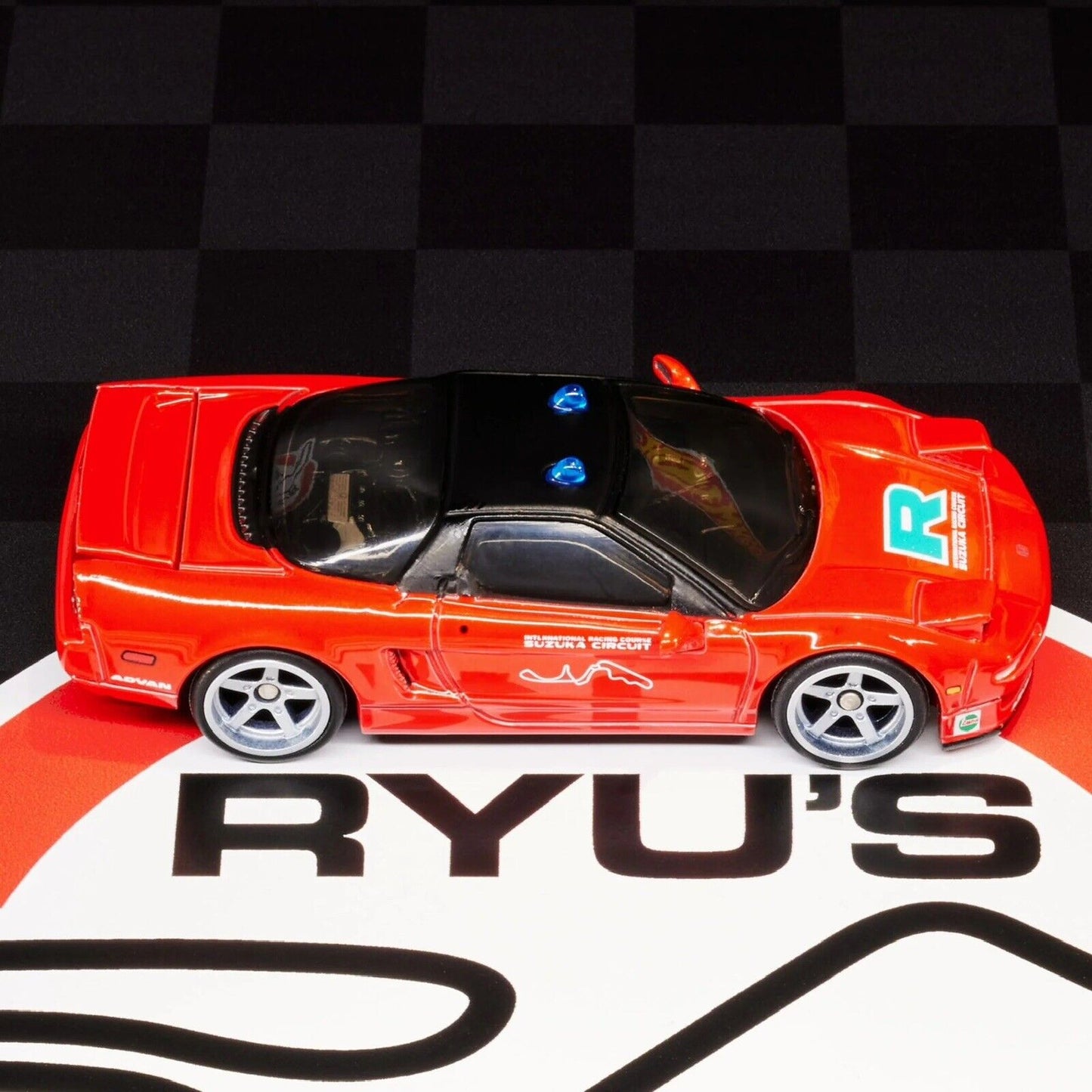 HOT WHEELS 1/64 RLC 1994 Ryu Asada’s ACURA NSX With Working Lights