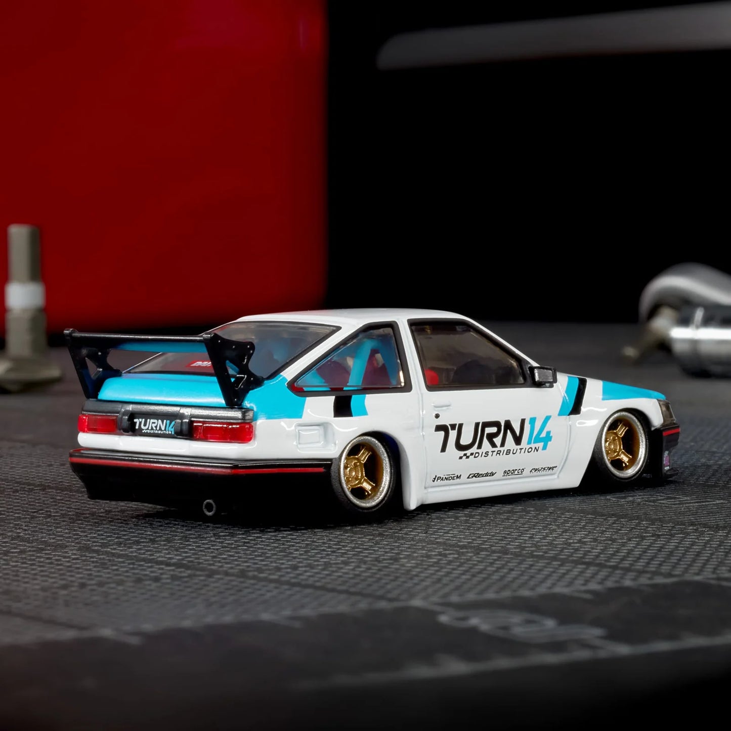 Hot Wheels Collectors Hot Wheels Elite 64 Toyota Corolla Levin (AE86) Custom