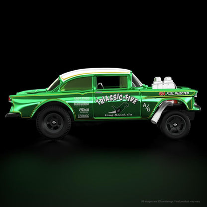 HOT WHEELS RLC HWC Special Edition ’55 Chevy Bel Air Gasser Green
