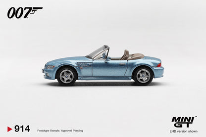 MINI GT #914 1/64 BMW Z3 “GoldenEye” (LHD)