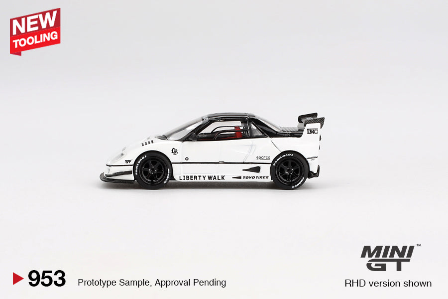 MINI GT #953 1/64 Mazda AZ-1 Liberty Walk LB40 White 2024